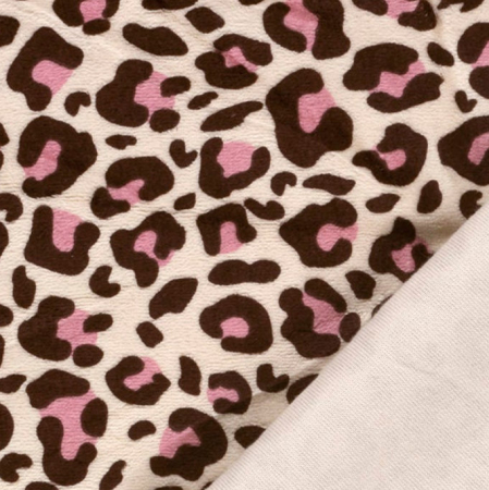 Nicky - Velour - Leo - natur - altrosa - braun